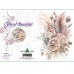 FLORAL BEAUTIES GREETING CARD Pampas Rose 2